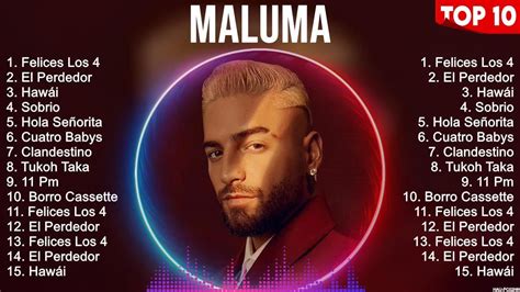 Maluma Grandes Exitos Enganchados Sus Mejores Éxitos 2023 YouTube