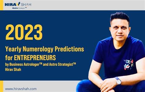 2023 Yearly Numerology Predictions L Hirav Shah