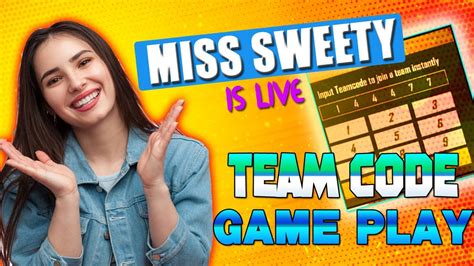 Free Fire Girl Live Girl Stream Teamcode Gameplay Playing Custom