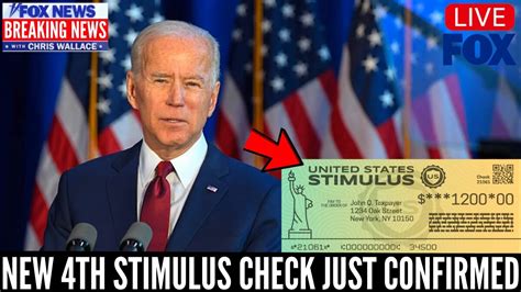 4th Stimulus Check Update Fourth Stimulus Check Confirmed Daily News Youtube