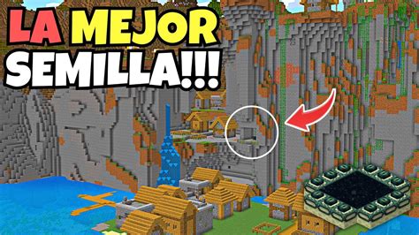 La Mejor Semilla De Minecraft Bedrock Minecraft Survival