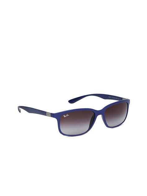 Buy Ray Ban Men Rectangle Sunglasses 0RB421561618G57 - Sunglasses for ...