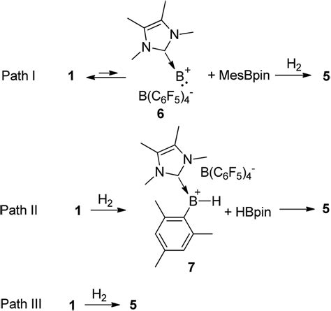 Possible reaction pathways for the formation of complex 5 | Download Scientific Diagram