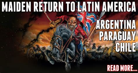 Iron Maiden M Xico Iron Maiden Anuncia Fechas Para Paraguay Argentina