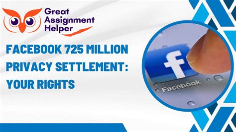 Facebook 725 Million Privacy Settlement Your Rights YouTube