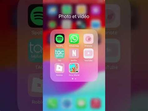 Tuto Comment Changer La Couleurs Des Applications Iphone Youtube