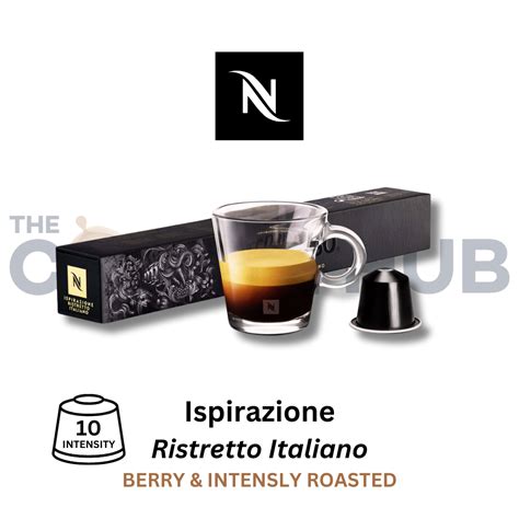 Nespresso Ispirazione Ristretto Italiano 10 Capsules The Coffee Hub