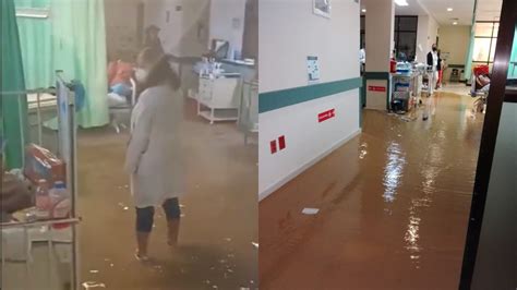 Hospital de la Niñez Oaxaqueña se inunda tras paso de Alberto