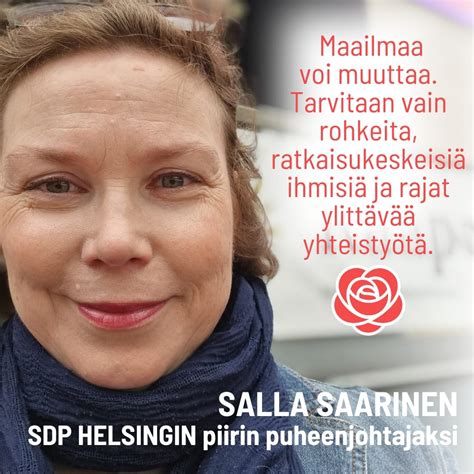 Salla Saarinen Helsingin Sosialidemokraatit