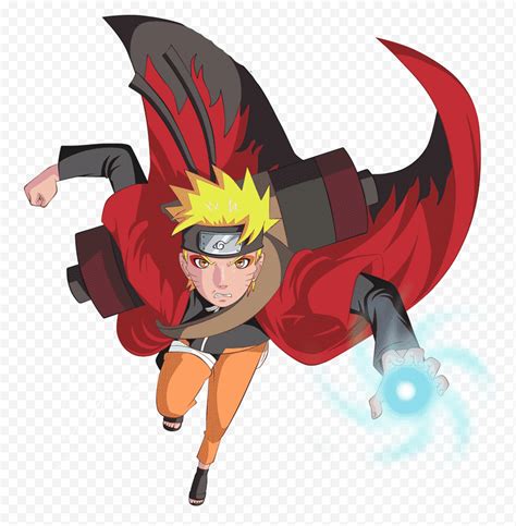 Naruto Uzumaki 1 Modo Sabio Png Klipartz