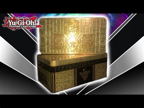 NEW Yugioh 2022 Tin Of The Pharaohs Gods Opening YouTube