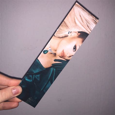 Ariana Grande Bookmark Trio Etsy Uk