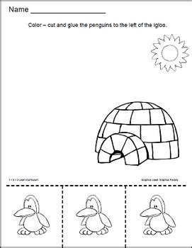 Penguins and Arctic Animals Worksheets and Crafts by 123 Learn Curriculum