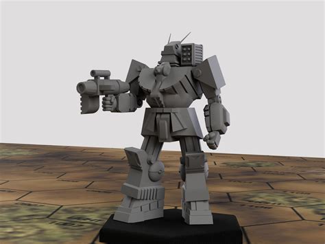 Battletech Miniatures - WVR-6R Wolverine Unseen