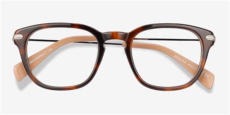 Quazar Rectangle Tortoise Full Rim Eyeglasses Eyebuydirect