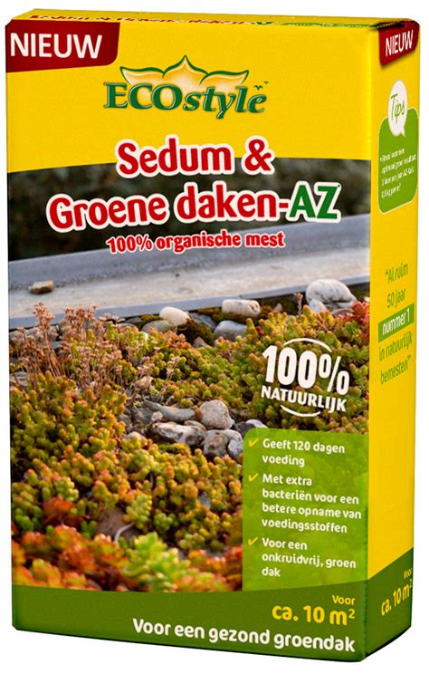 ECOSTYLE Sedum Groene Daken Az 800gram DekaTuin