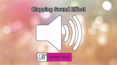 Clapping Sound Effect Youtube