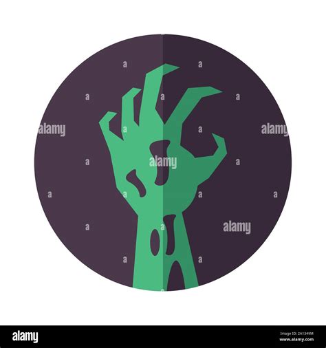 zombie hand coming out of the ground Stock Vector Image & Art - Alamy