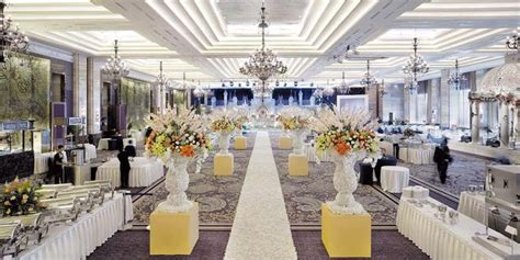 Wedding At Kempinski Grand Ballroom Hotel Indonesia Kempinski Jakarta