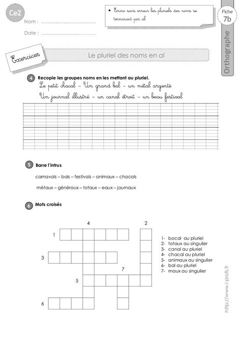 Ce2 Exercices Pluriel Al Doc Par Eric Ce2 Exercices Pluriel Al Pdf Hot Sex Picture