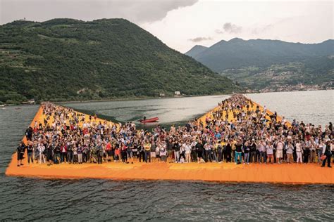 This Floating Pier Is The Most Zen Installation Ever