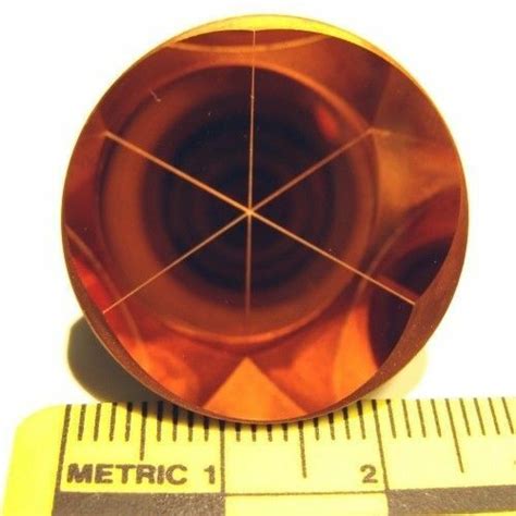 Copper Coated 1inch Corner Cube Prism Plated 25 4mm Trihedral