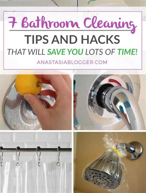 7 Bathroom Cleaning Tips And Hacks That Will Save You A Lot Of Time