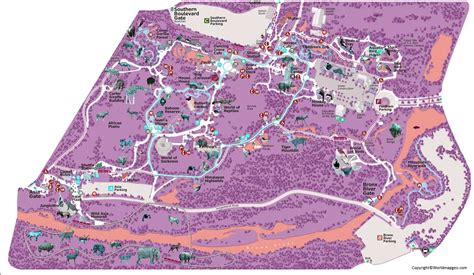 Bronx Zoo Map [Printable Map of Bronx Zoo in PDF]