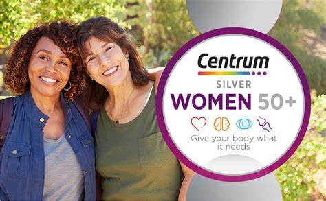 Centrum Silver Women 50 100 Tabletas Vitaminas Para Mujeres Mayores