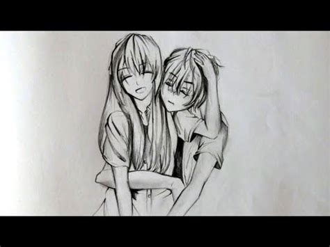 Top 76+ anime sketch couple - in.coedo.com.vn