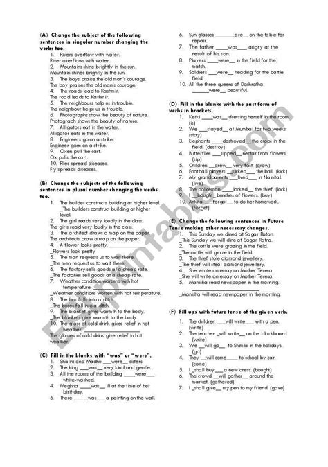 Present Past And Future Simple Tenses Editable With Answers Verb Tenses Grammar Worksheets