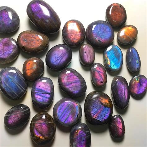 Geology Tweets On Twitter Polished Purple Blue Labradorite Gems From