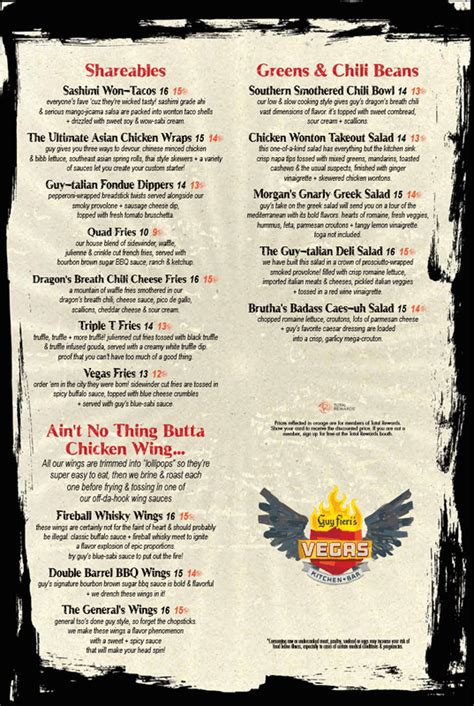 Guy Fieri Las Vegas Restaurant: Menu, Hours, & Review