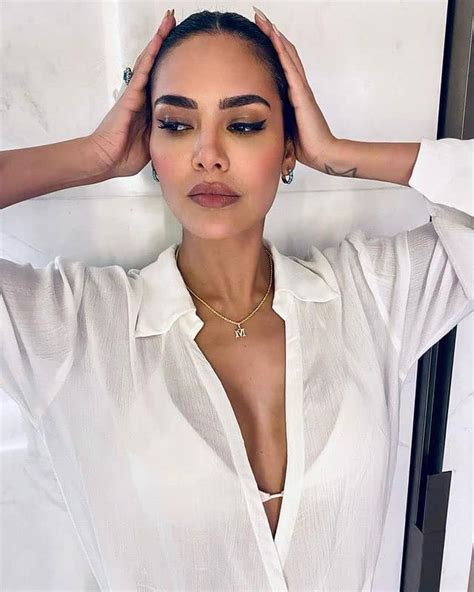 Esha Gupta Goes Bold In Sheer White See Through Risque Dress Flaunts