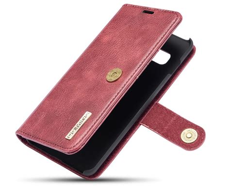 DG MING Samsung Galaxy S10 Plus Retro Cowhide Leather Magnetic 2 In 1