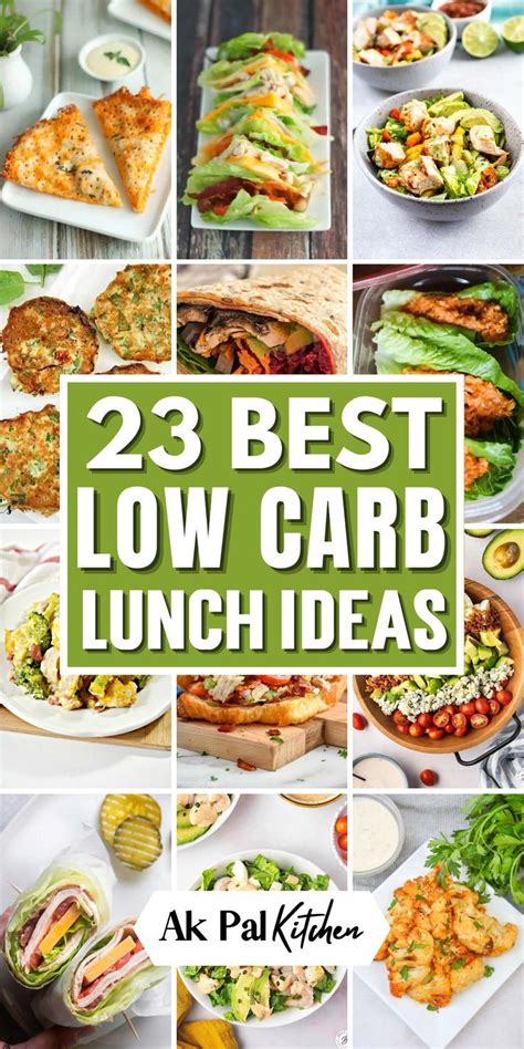 23 Best Low Carb Lunch Ideas | Low carb lunch, Healthy lunch prep, High