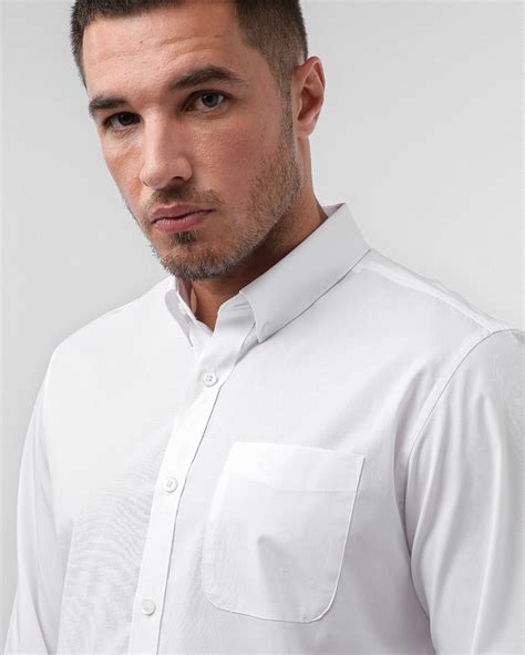 Riachuelo Camisa Social Masculina Slim Bolso Branco Original