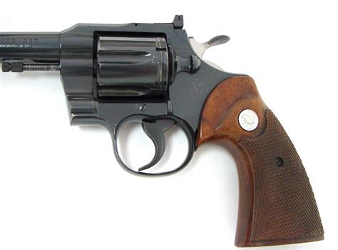 Colt Trooper Mag Caliber Revolver S Vintage Blue Model