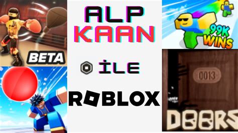 Alp Kaan ile Sevdiği 4 ROBLOX oyununu oynadık Roblox Nasıl oynanır