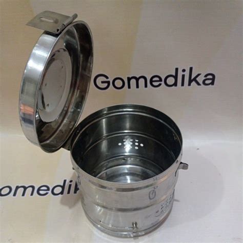 Jual Tromol Kasa 15 Cm Sterilizing Drum Shopee Indonesia