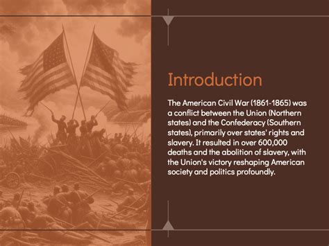 Civil War Powerpoint Template