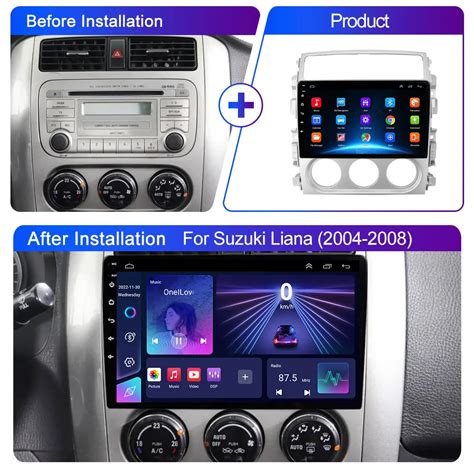 Suzuki Liana 2004 2013 için Android radyo Stereo araba multimedya