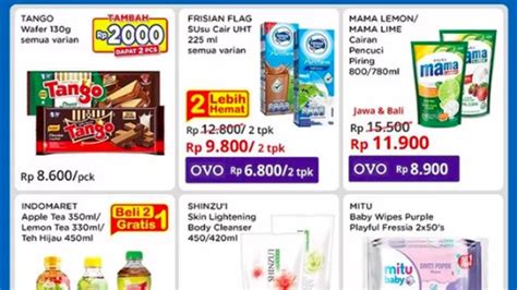 Promo Indomaret Hari Ini Wow Banget Banting Harga Gede Gedean GenPI Co