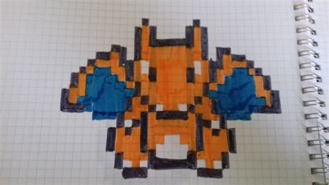 Pixel Art Flamiaou Facile Pokémon Tuto Minecraft Pixel Art Florizarre