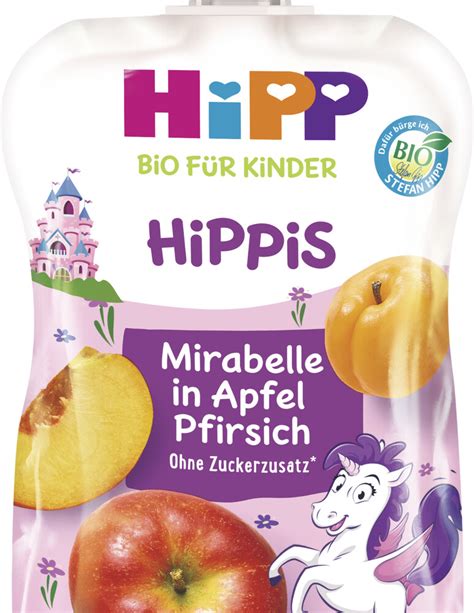 Hipp Bio Hippis Mirabelle In Apfel Pfirsich Ab 1 05 Preisvergleich