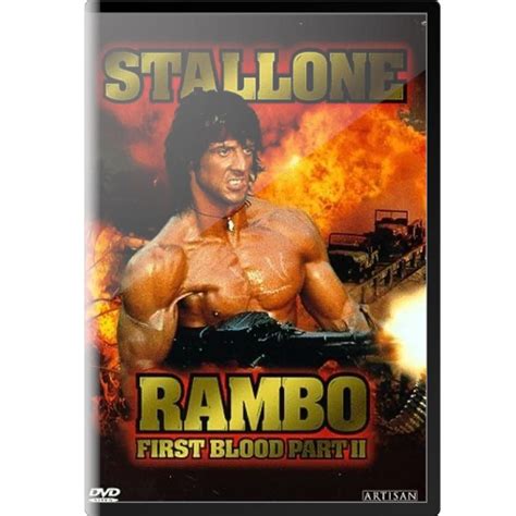 Buy Rambo First Blood Part Ii Dvd Starring Sylvester Stallone