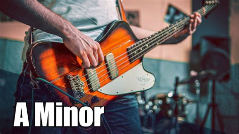 Clean Funky Groove Guitar Backing Track In A Minor Youtube