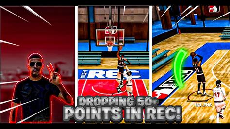 Nba 2k22 Rec Gameplay Dropping 50 Points In Rec Best Point Guard