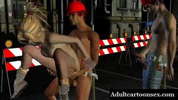 D Rubia Doble Unida Por Trabajadores De La Construcci N Xvideos