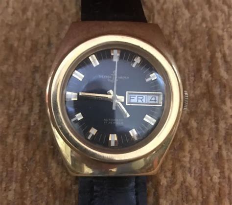 Ancienne Montre De Luxe Homme Ulysse Nardin Automatique Swiss Cadran